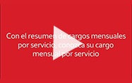 Reproducir el video de los cargos mensuales por servicio