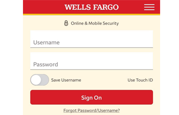 wells fargo online sign on to view accounts