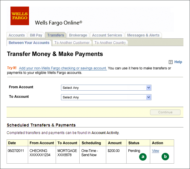 wells fargo online account sign in