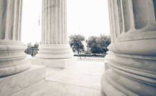 Columns at capitol building